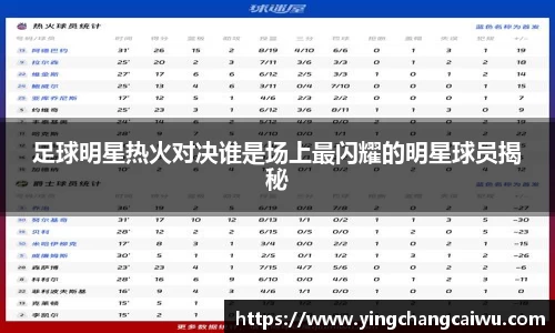 足球明星热火对决谁是场上最闪耀的明星球员揭秘